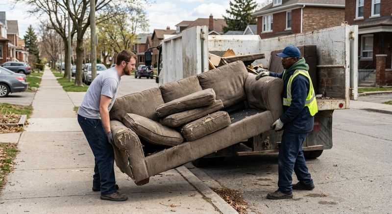 Couch Disposal in Auburn, CA